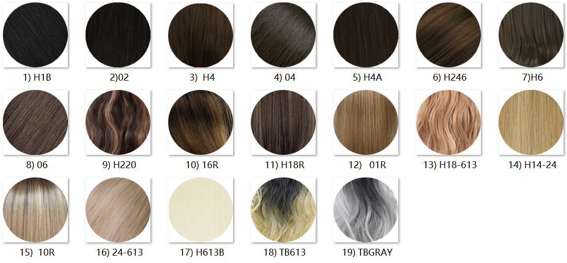 how to choose the right color of hair extensions 2